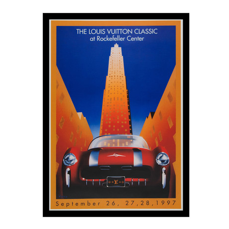 1997 Louis Vuitton Bagatelle Razzia Poster