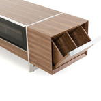 Nova Domus Lorena Modern TV Stand (Walnut)