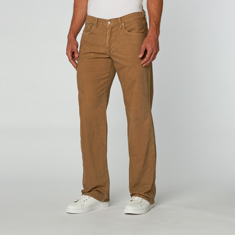 7 For All Mankind // Corduroy "A" Pocket Pant // Tan (33WX32L)