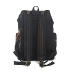 Canvas Backpack // Black