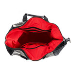 Maurice Shopping Tote // Black + White