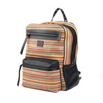 Aliosha Leather Backpack // Multi