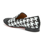 Spooky Flat Patent // Black + White (Euro: 42)