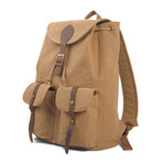 Canvas Backpack // Khaki