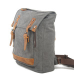 Canvas Backpack // Grey