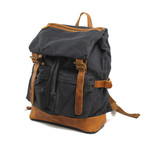 Canvas Backpack // Dark Grey