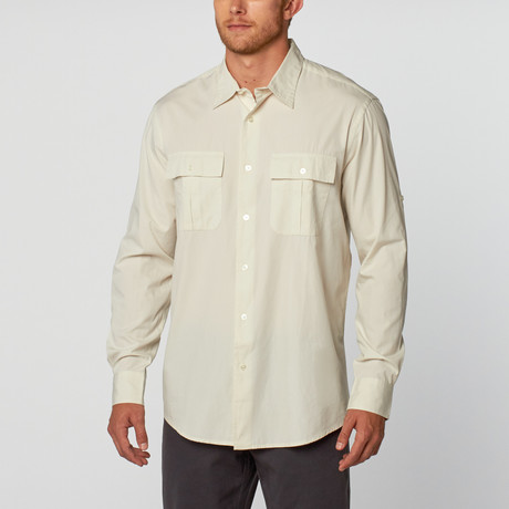Pilot Shirt // Safari Khaki (XS)