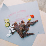 Filet Mignon Jerky // Set of 3 // Hamburger Flavor