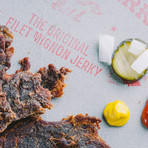 Filet Mignon Jerky // Set of 3 // Hamburger Flavor