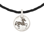 Horse Charm Bracelet // Sterling Silver