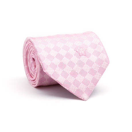 Silk Tie // Pink Diamond