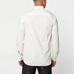 Long Sleeve Button-Up Shirt // White (S)