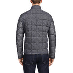Paddington Quilted Puffer Jacket // Grey (S)