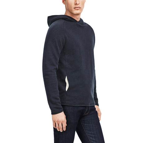 Hounslow Pullover Hooded Sweatshirt // Navy (S)