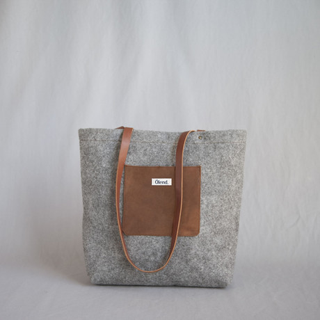 Auster Felt Bag (Grey)