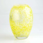 Glow In The Dark Glass Vase Sculpture // 215881