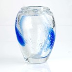 Glow In The Dark Glass Vase Sculpture // 215840