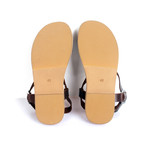 Chandler Sandal // Brown (Euro: 38)