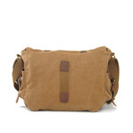 Canvas Shoulder Bag // Coffee
