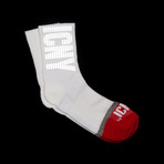 Quarter Ankle ICNY Sock // White