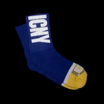 Quarter Ankle ICNY Sock // Blue