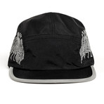 Marathon 5-Panel Cap // Black