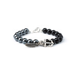 Silver Hematite Onyx Journey (Small)