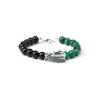 Jade Onyx Journey // Silver (Small)