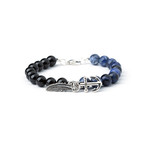 Sodalite Onyx Journey // Silver (Small)