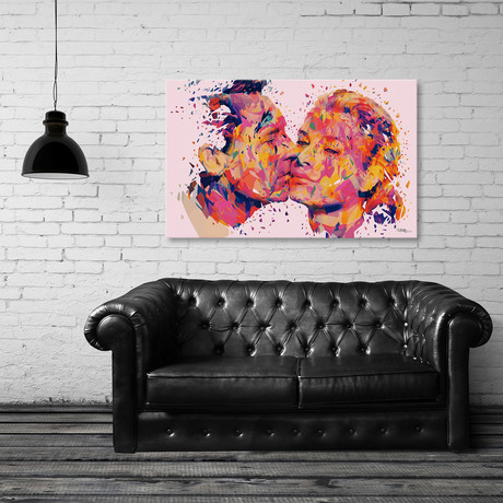 Lovers // Variant // Stretched Canvas (24"W x 16"H x 1.5"D)