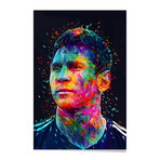 Messi // Stretched Canvas (16"W x 24"H x 1.5"D)