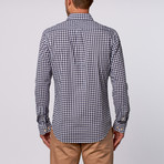 Owen Long-Sleeve Shirt // Navy + White (2XL)