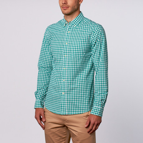 Carter Long-Sleeve Shirt // Green (S)