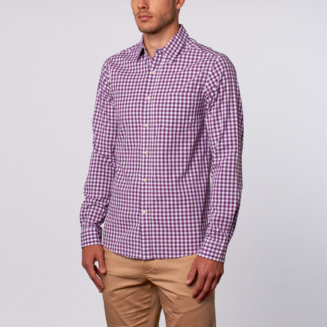 Jack Long-Sleeve Shirt // Purple (S)