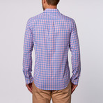 Ethan Long-Sleeve Shirt // Blue + Pink (2XL)