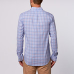 Liam Long-Sleeve Shirt // Blue + Orange (S)