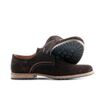 Manchester Suede Shoe // Dark Brown (EUR: 46)