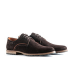 Manchester Suede Shoe // Dark Brown (EUR: 41)