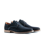 Manchester Suede Shoe // Navy (EUR: 43)