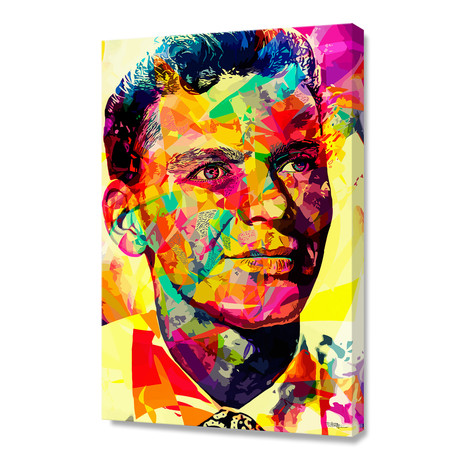 Sinatra // Stretched Canvas (16"W x 24"H x 1.5"D)