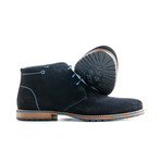 Liverpool Suede Ankle Boot // Navy (EUR: 48)