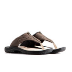 Jersey Sandal // Brown (Euro: 42)