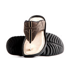 Jersey Sandal // Brown (Euro: 42)