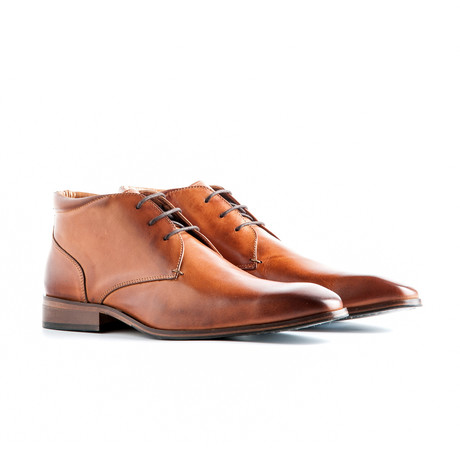 Trabelin Outdoor // Gatwick Leather Shoe // Cognac (Euro: 40)