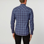 Casual Button-Up // Dark Blue (2XL)