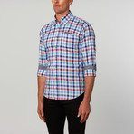 Gabano // Pocket Work Button-Up // Blue Plaid (S)