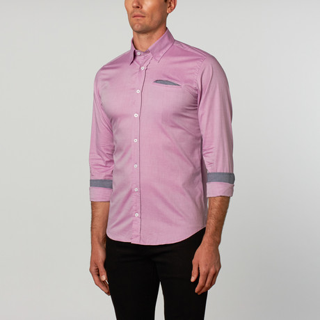 Pocket Work Button-Up // Lilac (S)
