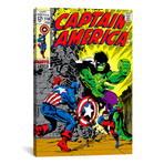 Marvel Comic Book Captain America Issue Cover #110 (18"W x 26"H x 0.75"D)