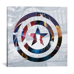 Captain's America Shield II (18"W x 18"H x 0.75"D)