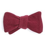 Tasty Ties // Manhattan Bow Tie // Burgundy